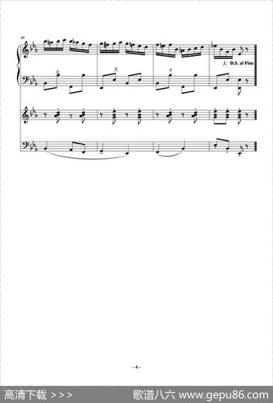 熊跳舞（重奏练习曲）