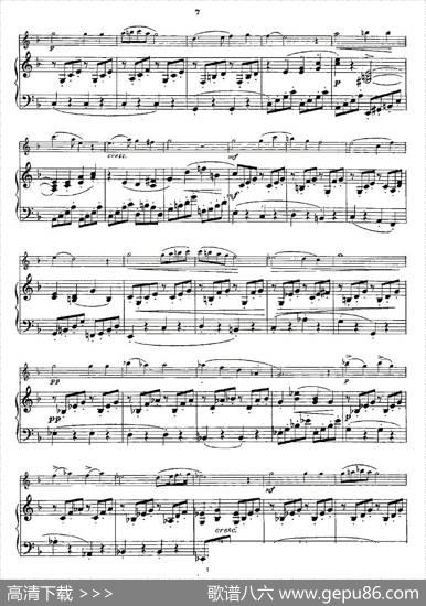 Opern-Transcriptionen.Op.45-1（长笛+钢琴伴奏）