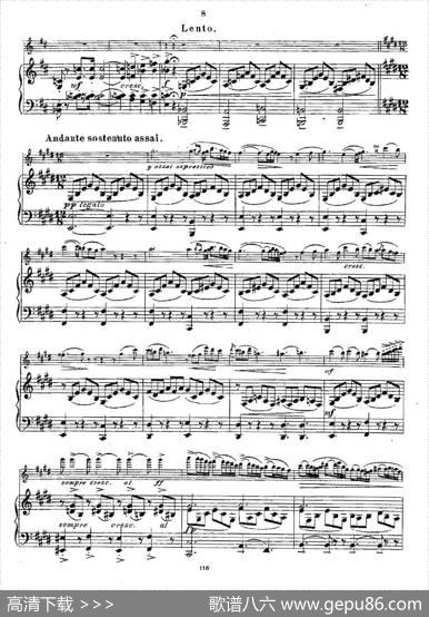 Opern-Transcriptionen.Op.45-2（长笛+钢琴伴奏）