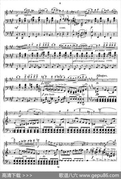 Opern-Transcriptionen.Op.45-6（长笛+钢琴伴奏）