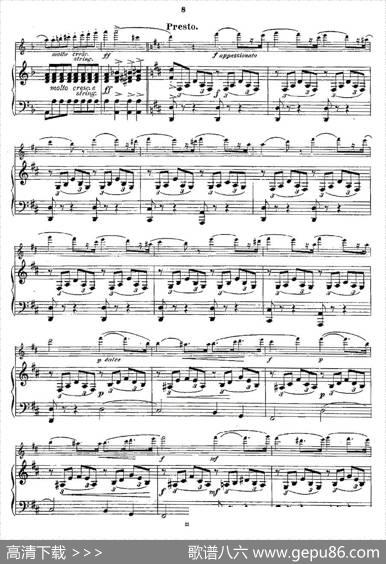 Opern-Transcriptionen.Op.45-6（长笛+钢琴伴奏）