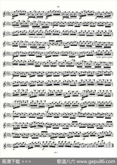 24首长笛练习曲Op.15之11—15|Andersen、（安德森）