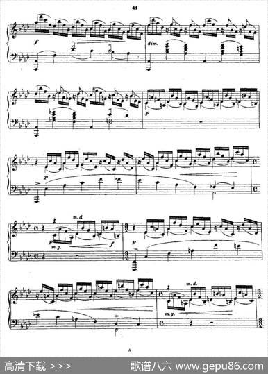 10首《前奏曲》之八（Rachmaninoff10Preludes,Op.23）|拉赫玛尼诺夫