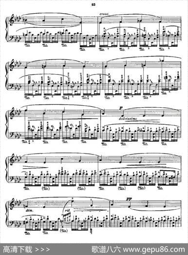 肖邦《练习曲》Fr.ChopinOp.25No1-1|Godowsky改编