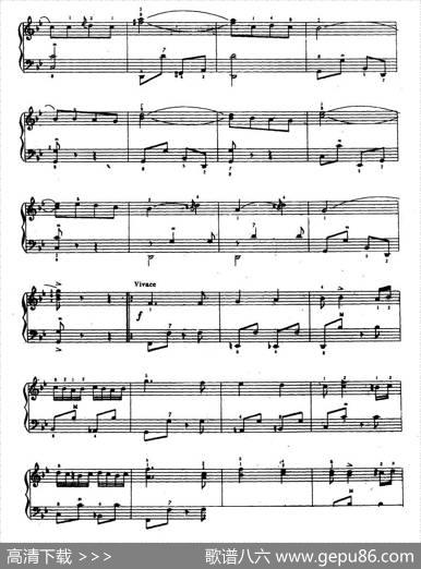 匈牙利舞曲第四号|勃拉姆斯