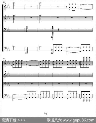 命运交响曲（四手联弹）