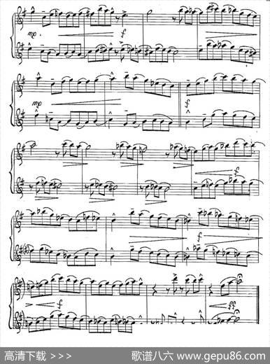JazzConceptionForSaxophoneDuets-1（二重奏）