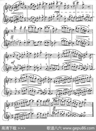 JazzConceptionForSaxophoneDuets-4（二重奏）