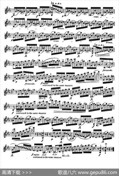 24首小提琴练习曲之19|罗德