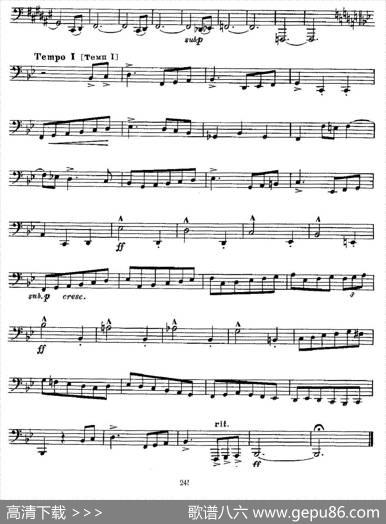 瓦西里耶夫24首大号练习曲集（1—6）