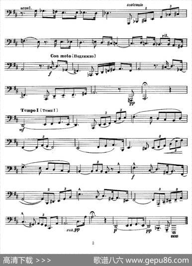 瓦西里耶夫24首大号练习曲集（13—18）