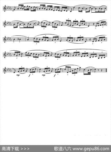 Bordogni-Vocalise#8（小号）|MarcoBordogni