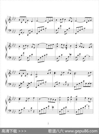 极度放松睡眠音乐（童年的回忆）|班得瑞原曲、朱启鹏记谱