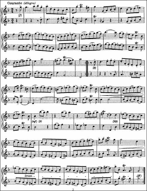 G大调双长笛奏鸣曲作品1号之2-Sonata-in-G-Maj-长笛五线谱|长笛谱