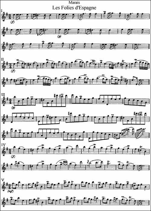 马瑞斯25首长笛小练习曲-NO.1-NO.5-长笛五线谱|长笛谱