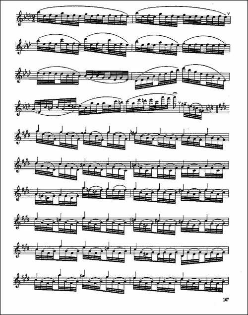 长笛九级考级曲谱-第一、二-长笛五线谱|长笛谱