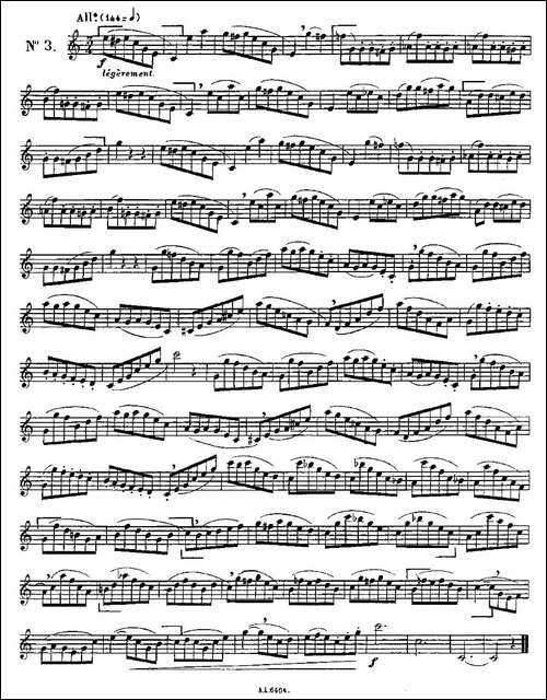 15首如歌的练习曲之1—5-长笛五线谱|长笛谱