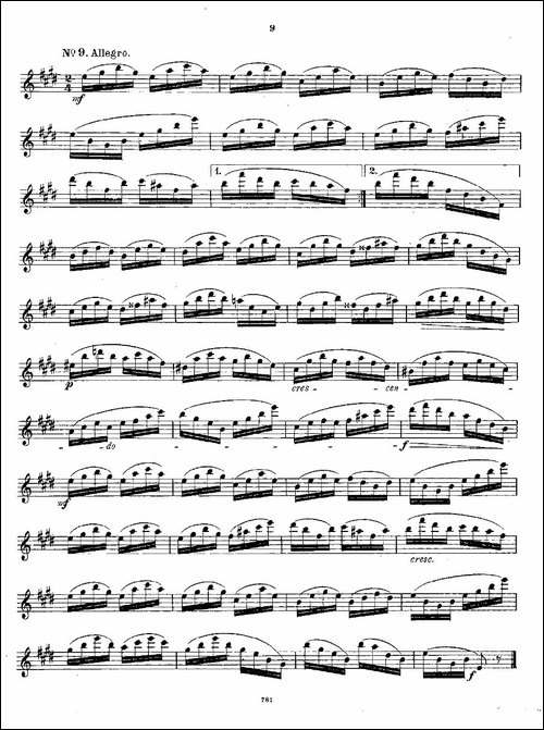 18-kleine-Studien.Op.41-长笛五线谱|长笛谱