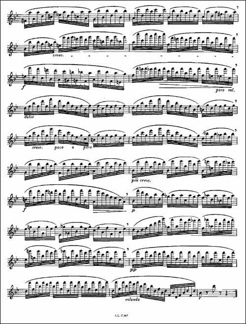 Moyse-25-Studies-after-Czerny-flute-[4]-25-长笛五线谱|长笛谱