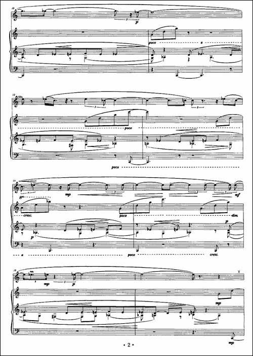 光·续-长笛+钢琴-长笛五线谱|长笛谱