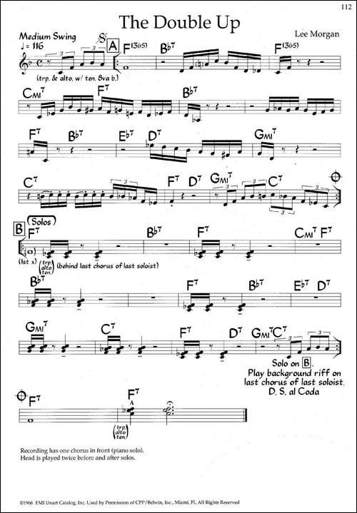 The Double Up-爵士钢琴曲-钢琴谱