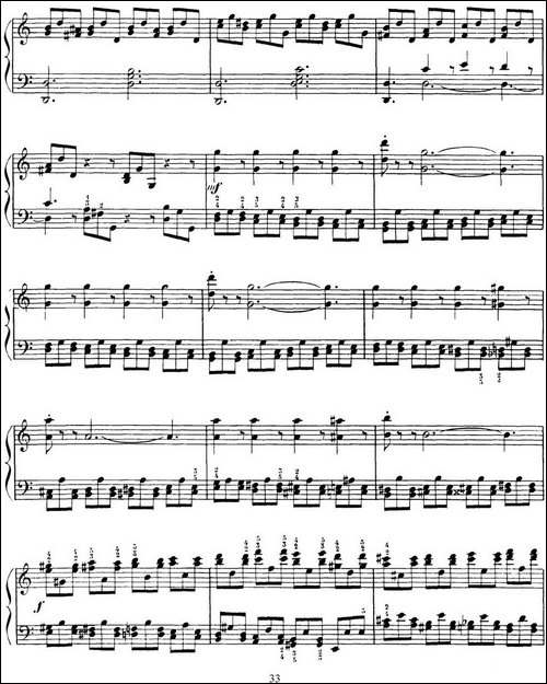 15 Etudes de Virtuosité Op.72 No.8-十五首钢琴练习曲之八-钢琴谱