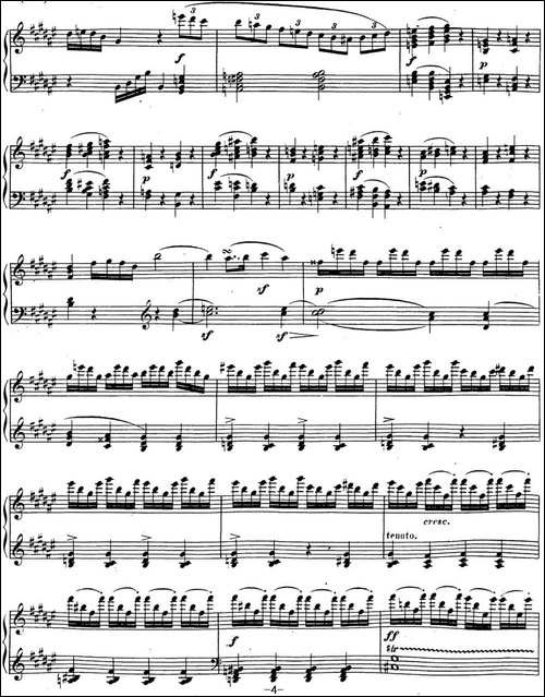 贝多芬钢琴奏鸣曲24 泰丽莎 升F大调 Op.78 F-sharp major-钢琴谱