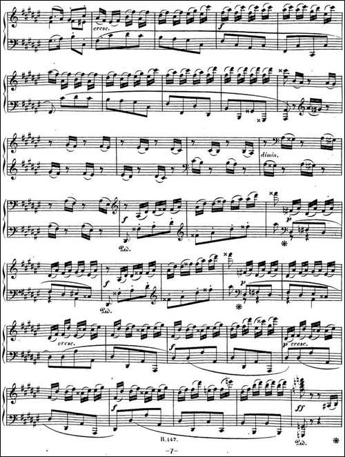 贝多芬钢琴奏鸣曲24 泰丽莎 升F大调 Op.78 F-sharp major-钢琴谱