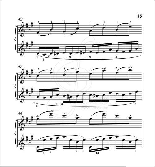 练习曲 40-克拉莫钢琴练习曲60首-钢琴谱