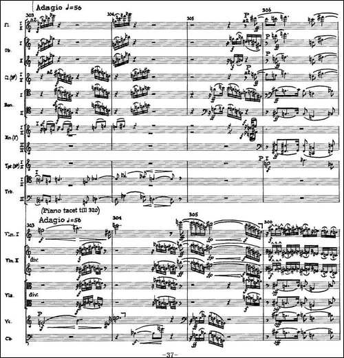 Piano Concerto Op.42-钢琴协奏曲总谱P35-66-钢琴谱