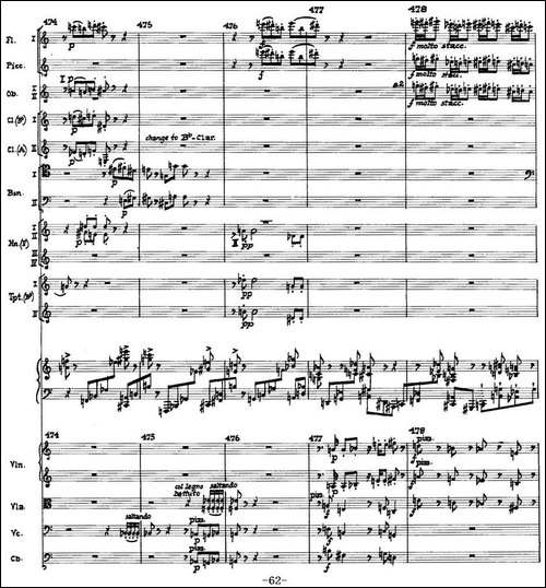 Piano Concerto Op.42-钢琴协奏曲总谱P35-66-钢琴谱