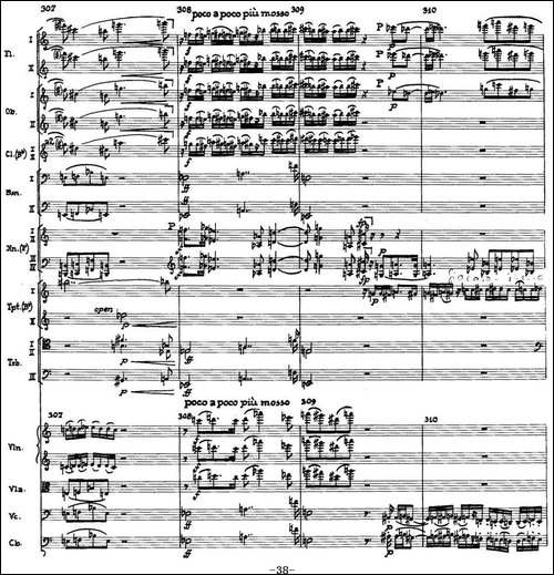 Piano Concerto Op.42-钢琴协奏曲总谱P35-66-钢琴谱
