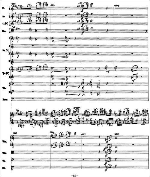Piano Concerto Op.42-钢琴协奏曲总谱P35-66-钢琴谱