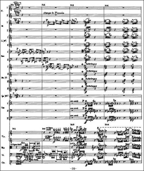 Piano Concerto Op.42-钢琴协奏曲总谱P35-66-钢琴谱