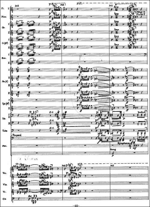 Piano Concerto Op.42-钢琴协奏曲总谱P35-66-钢琴谱