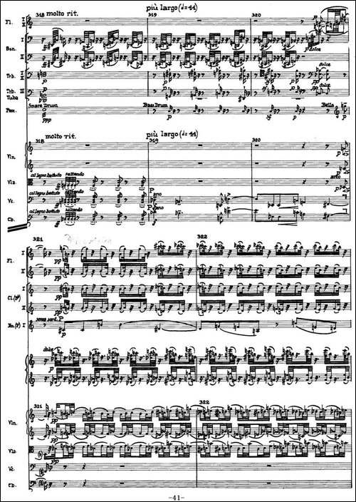 Piano Concerto Op.42-钢琴协奏曲总谱P35-66-钢琴谱