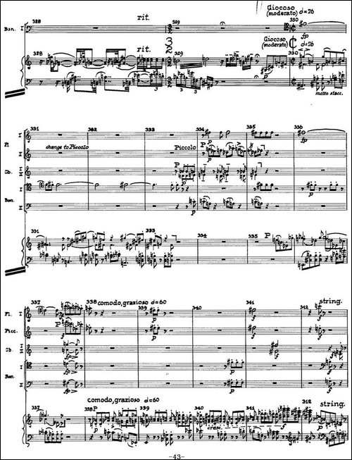 Piano Concerto Op.42-钢琴协奏曲总谱P35-66-钢琴谱