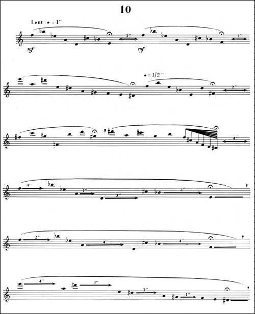 15首现代派练习曲-10-胡琴