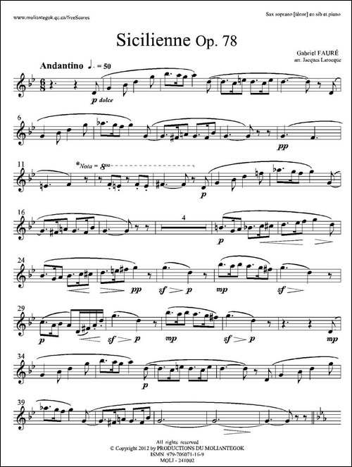 西西里舞曲-Op78-胡琴