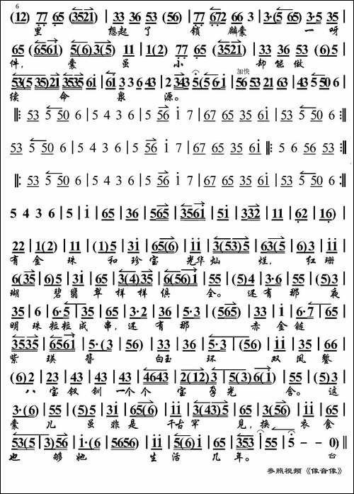 当日里好风光忽觉转变-刘桂娟演唱版-京剧唱谱