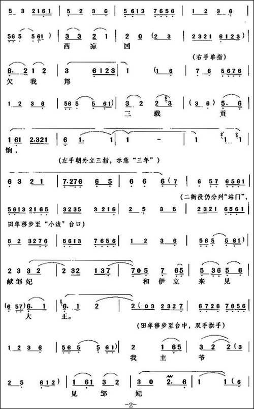 《黄金台》第一场-京剧唱谱