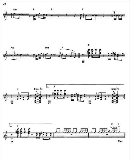 tommy-emmanuel：TEQUILA-SLAMMER-指弹吉他-吉他谱