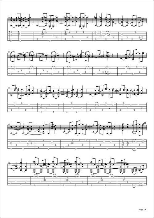 tommy-emmanuel：the-welsh-tornado-指弹吉它-吉他谱