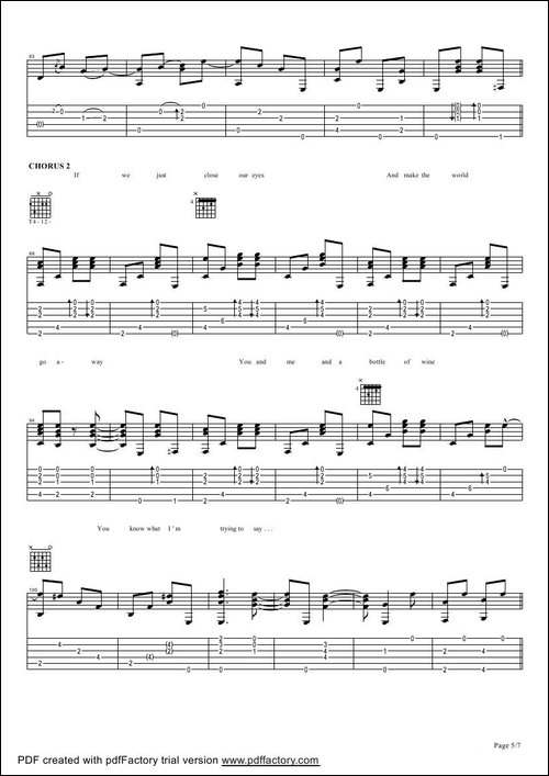 tommy-emmanuel：together-alone-指弹吉它-吉他谱