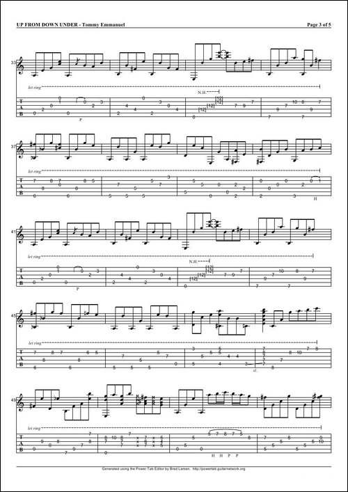 tommy-emmanuel：up-from-down-under-指弹吉它-吉他谱