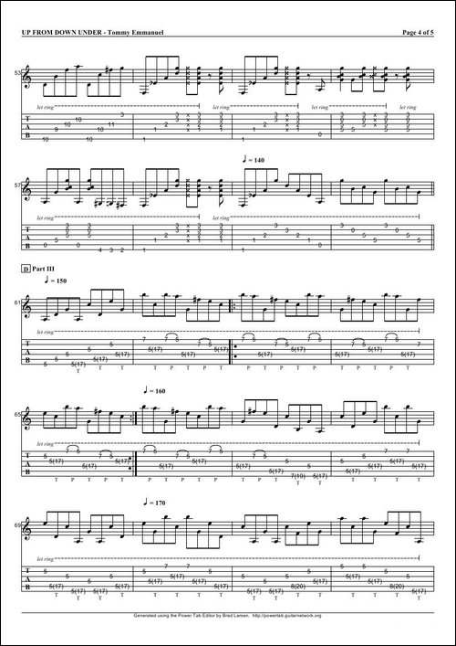 tommy-emmanuel：up-from-down-under-指弹吉它-吉他谱