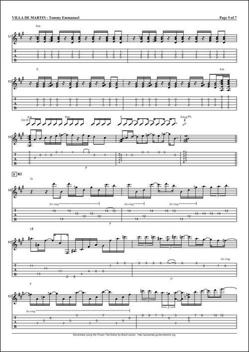 tommy-emmanuel：villa-de-martin-指弹吉它-吉他谱