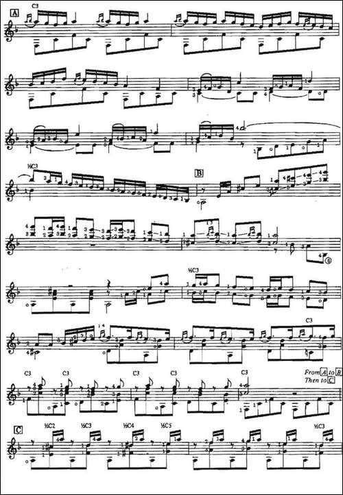Serenata-Morisca-古典吉他-吉他谱