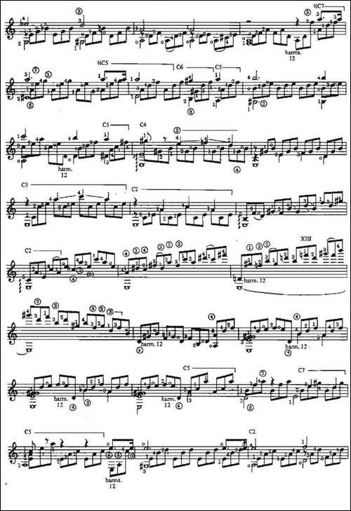 Adagio-from-SonataOp.27No.2-古典吉他-吉他谱