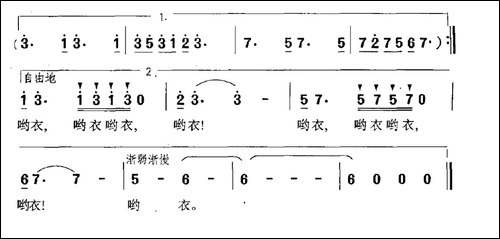 在青翠的山谷里-金鸿为词-刘磬声曲-民歌